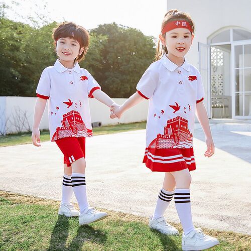 六一儿童合唱服幼儿园园服班服中小学生校服运动会开幕式表演服装