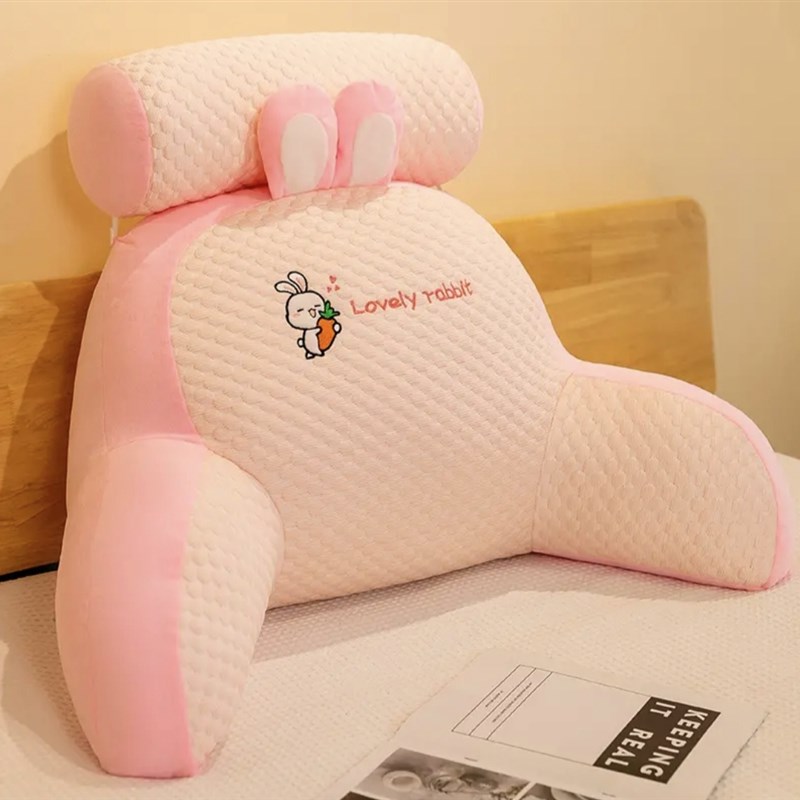 人体设计护颈护腰靠背秋冬季靠床头垫软包护腰靠枕沙发靠背抱枕