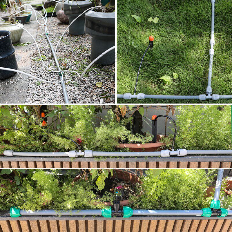 16pe灌溉管雾化微喷大棚农田农用滴灌喷灌管果园滴管喷淋水管主管