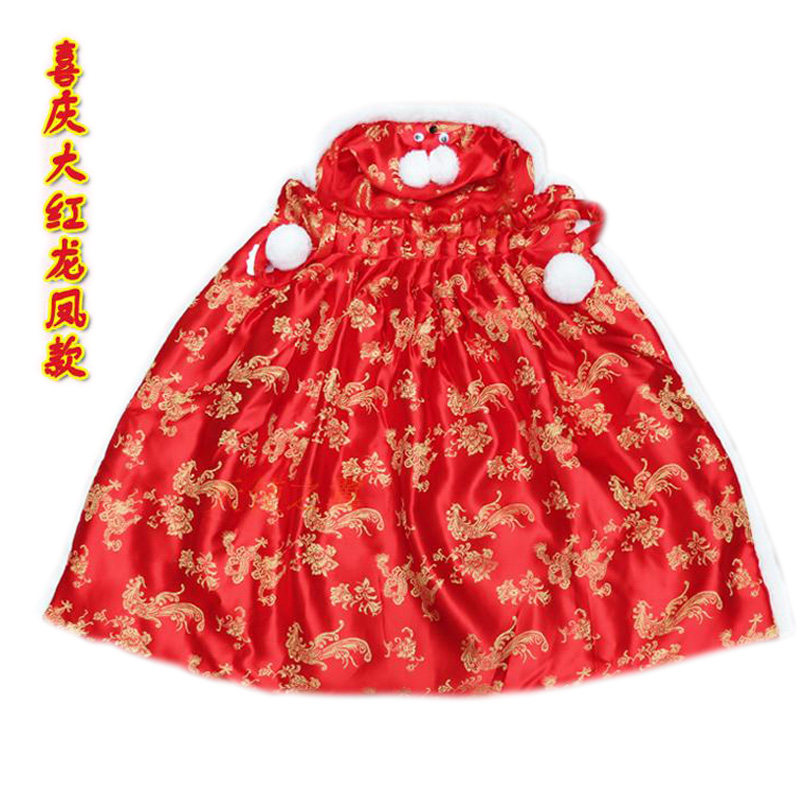 婴儿披风加厚秋冬防风婴幼儿新生宝宝保暖斗篷儿童男女披肩外出服