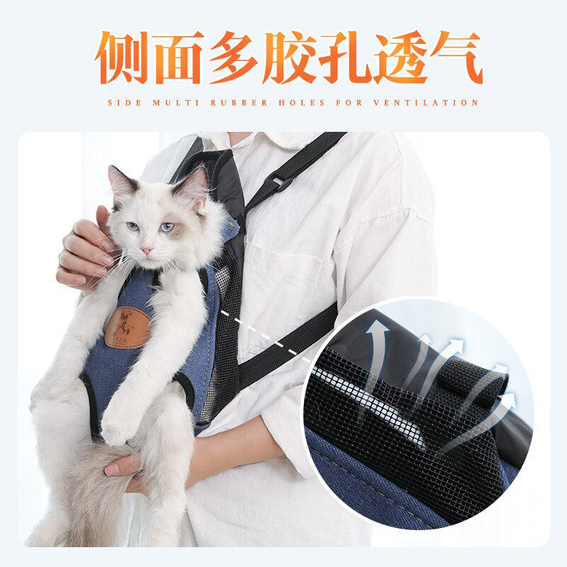 狗狗外出小双肩便携狗包外带神包猫咪背带器型犬胸前猫包宠物背包