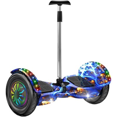 带扶杆智能电动平衡车儿童双轮体感车3一6一12学生10一15平行车