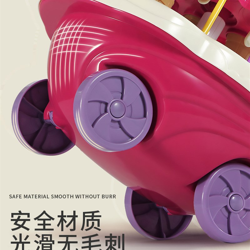 儿童过家家冰淇h淋车玩具女孩糖果雪糕推车冰激凌机宝宝套装3-6岁