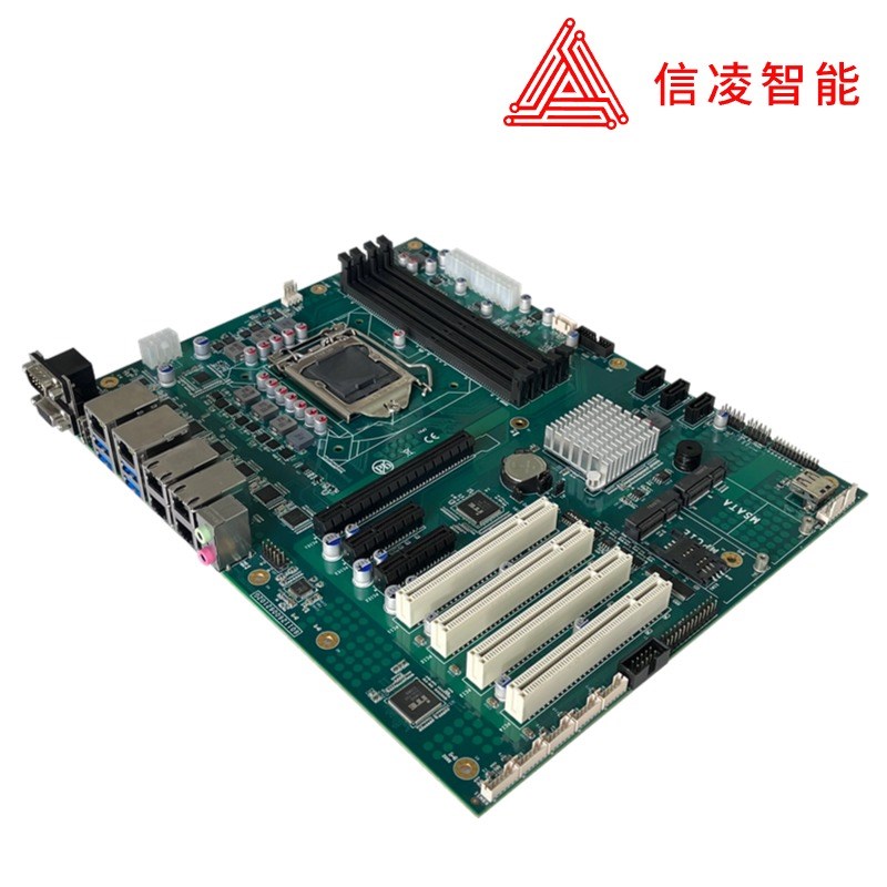 Q170 ATX 大母板 6/7/8/9代 4 PCI 工控板 四网  4U工控机 主板