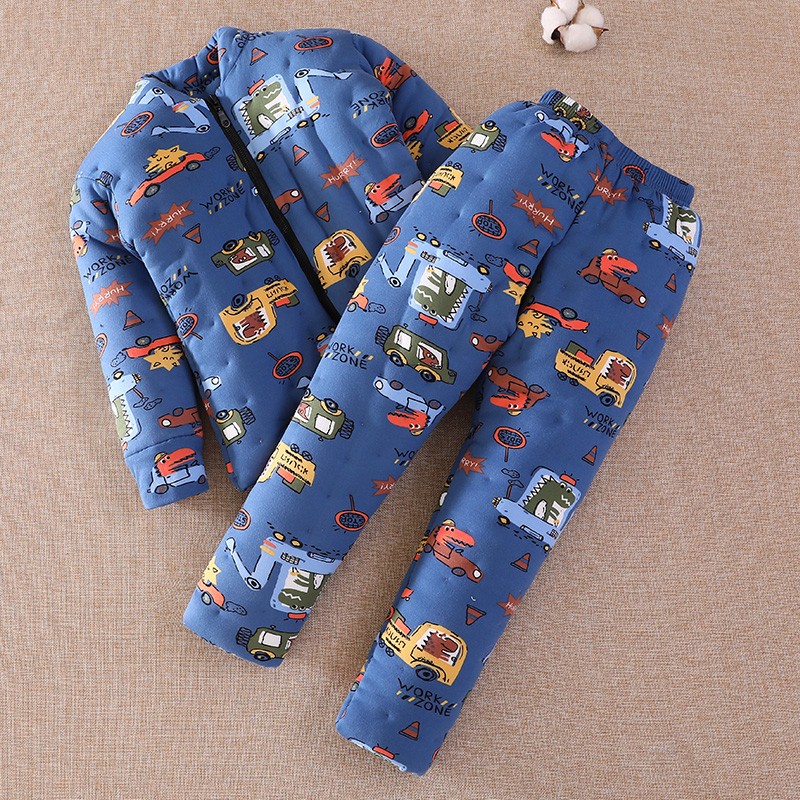 2021新款花手工棉衣 婴儿加厚棉裤下装 男女宝宝加厚冬季棉服