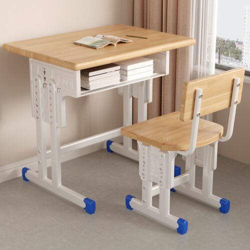 实木儿童学习桌椅中小学生课桌椅培训辅导L班男孩女孩写字作业书