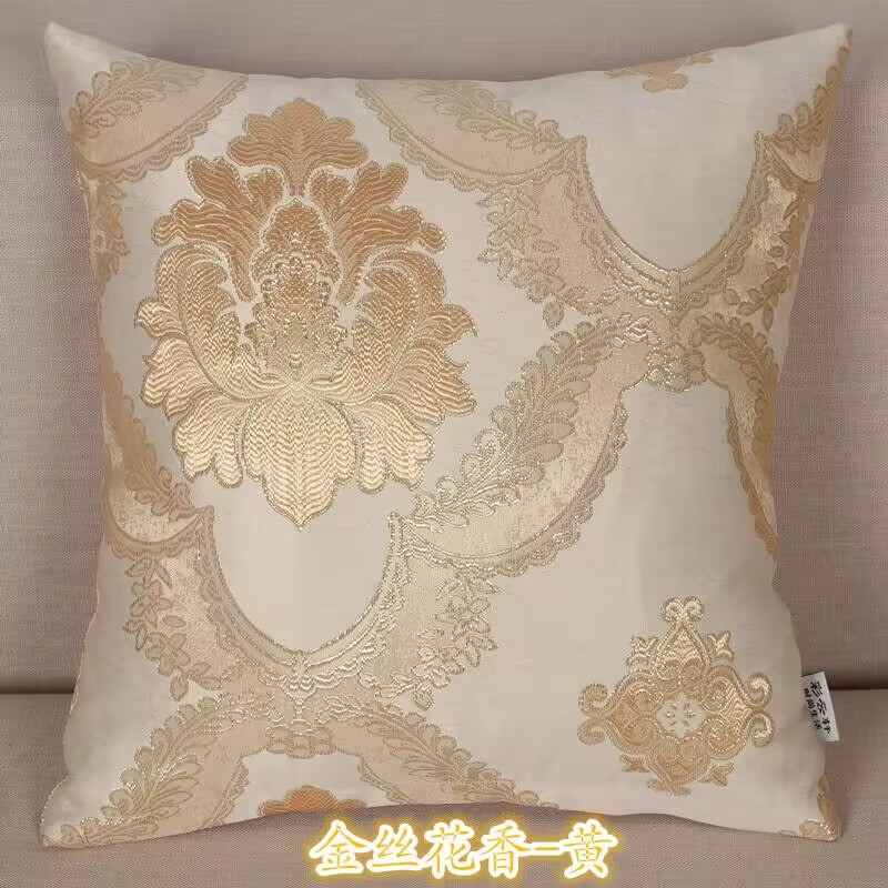 欧式提花抱枕靠枕不含芯抱枕套沙发客厅大号奢华套子床头靠枕包邮