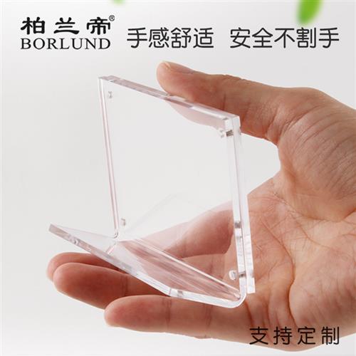 压克力台卡架强磁桌牌 L型台牌桌牌席位牌 价目价格牌标价牌签座