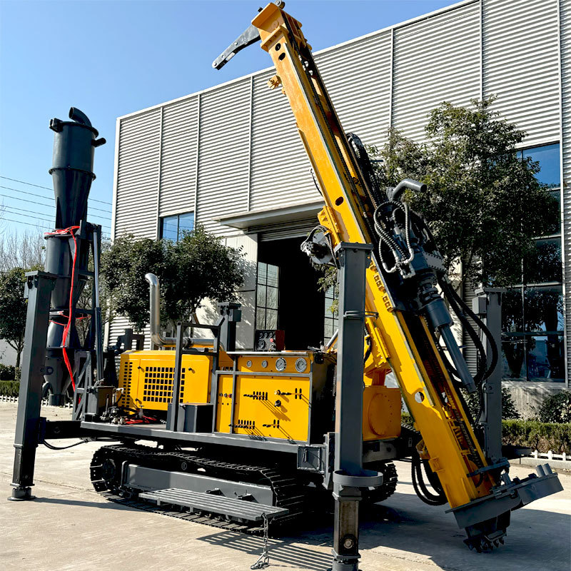 跨境出口 RC500气举反循环钻机 履带式矿山勘探环评取粉钻机