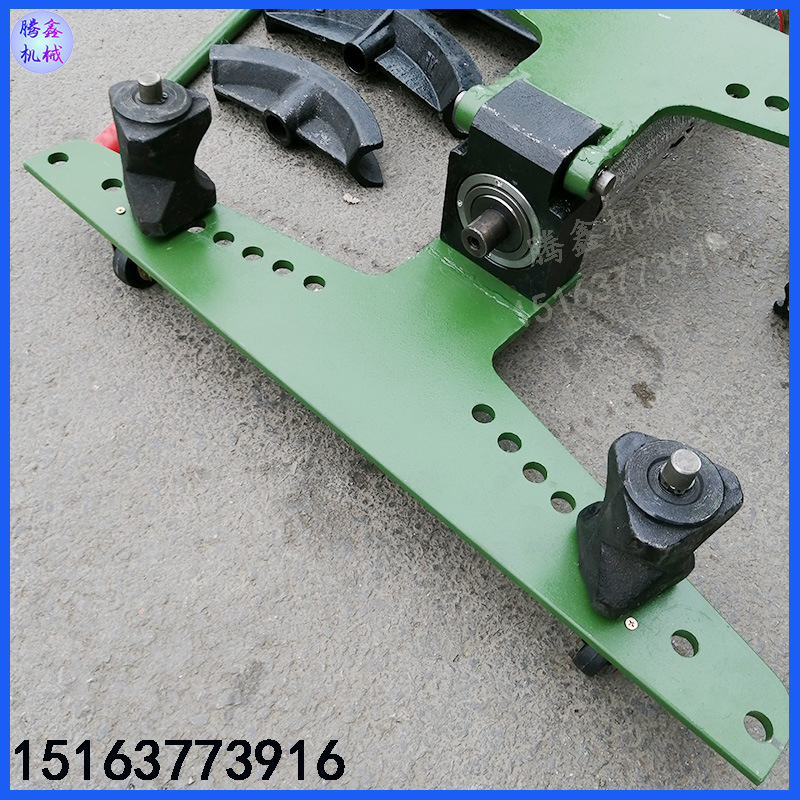 腾鑫 小型手动液压弯管机 弯直角多角度弯管器 煨管机顶管机 厂家