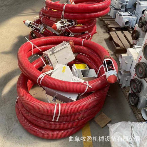 120型牛筋软管粮食吸粮机小型电动抽沙机颗粒塑料干沙上料输送机