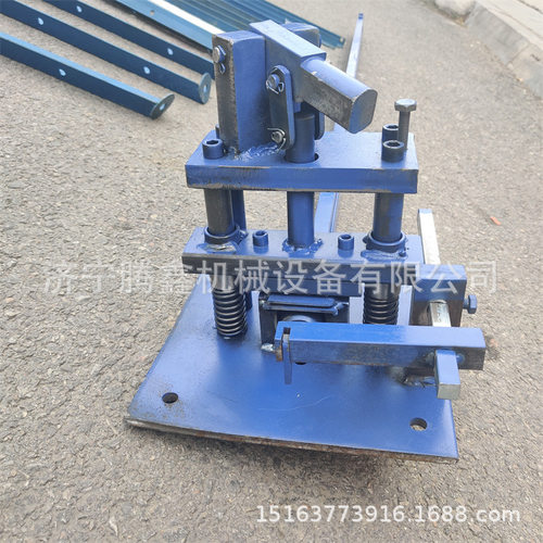 不锈钢管冲孔机 方管圆管楼梯扶手打孔机 不锈钢手动冲孔机发货快