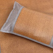 高定自留款 夏季 凉席藤席三件套1.8m夏天加厚空调软凉席子