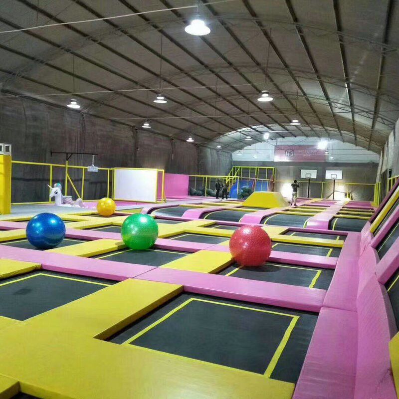 儿童蹦极床蹦蹦床弹力网布大型跳床弹跳布幼儿园室外蹦面公园护垫