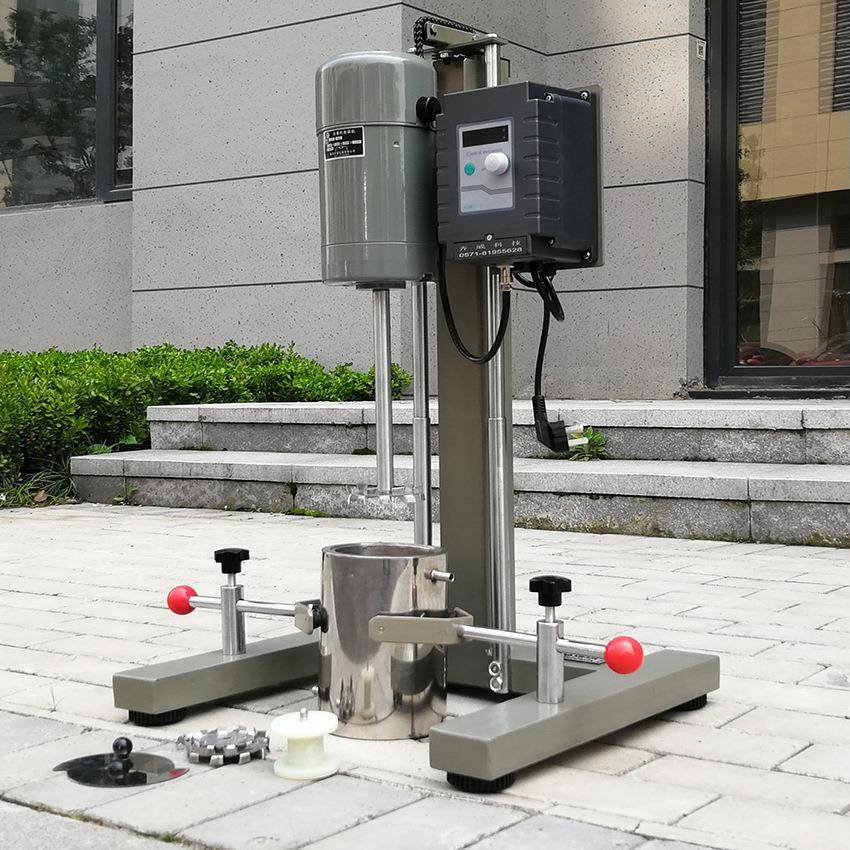 SDF-1100数显定时高速分散机实验室油漆涂料助剂搅拌分散机