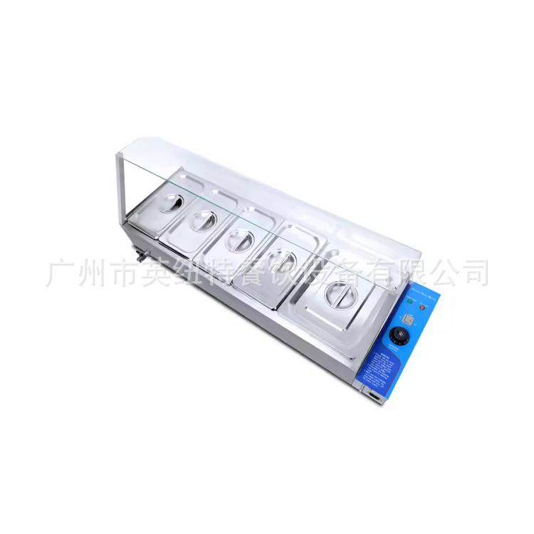 保温台商用不锈钢电加热自助快餐保温汤池台式保温售菜台厂家直销