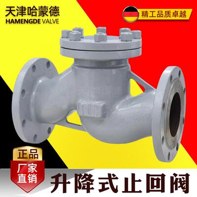 哈蒙德H41H-16C铸钢升降式法兰逆止止回阀单向阀DN405080100