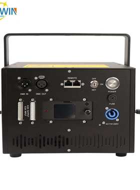 RGB 10W FullColor ILDA DMX Animation Scanner Dj Laser Light