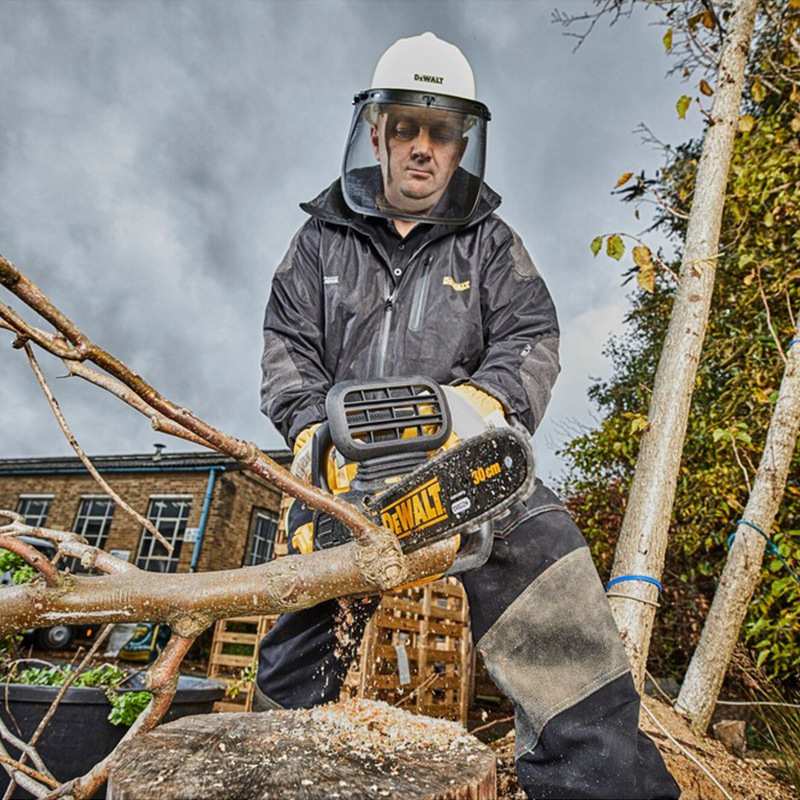 Dewalt得伟DCMCS565充电链锯无刷电动链条锯DCM565木工链锯伐木锯