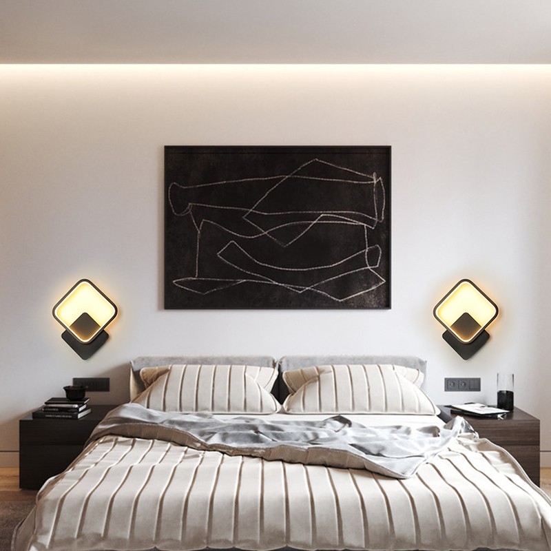 壁灯卧室墙壁床头灯客厅2021年新D款现代简约网红轻奢创意楼梯壁