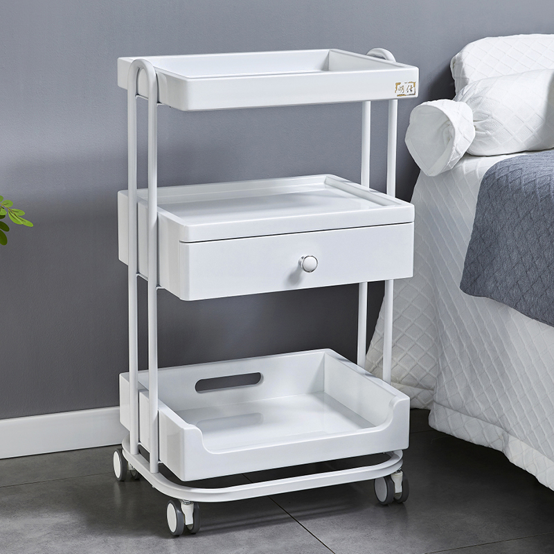 高档轻奢美容车美容院专用移动美睫美甲纹绣工具车SPA.收纳置物架