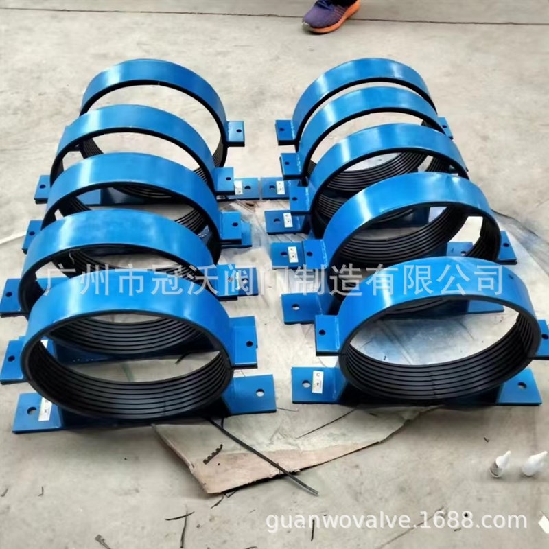 DT管道弹性托架水泵机房隔音降噪空调机组风机管道底座橡胶减震器