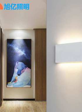 led户外防水壁灯庭院灯阳台浴室壁灯中式简约外墙走道灯黑色