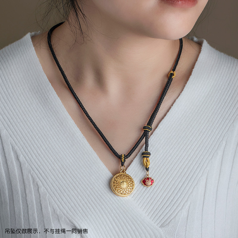 手工编织挂脖吊坠绳男女款挂绳黄金双挂佛牌项链玉佩吊坠挂件绳子,饰品/流行首饰/时尚饰品新,绳,淘宝优惠券,粉丝福利购,淘宝优惠卷