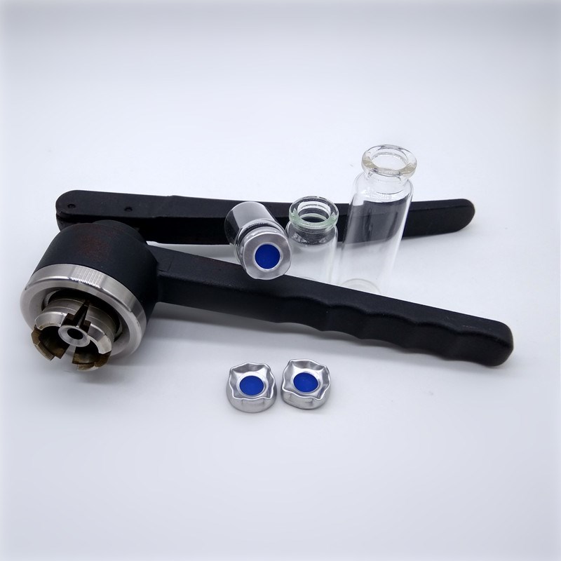 西林瓶压盖器 8 11 13 15 20 24 26 28 32mm玻璃钳口压盖器 顶空