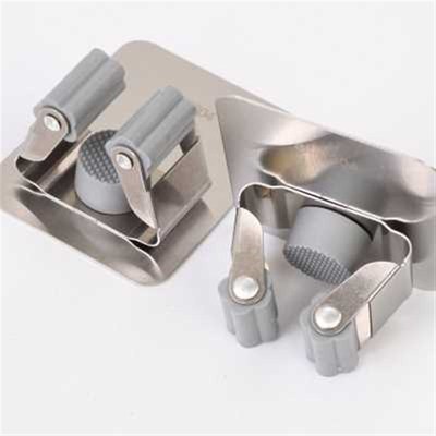 拖把夹子免打孔卫生间拖把挂架扫把架挂钩卡扣卫生间壁挂式拖布架