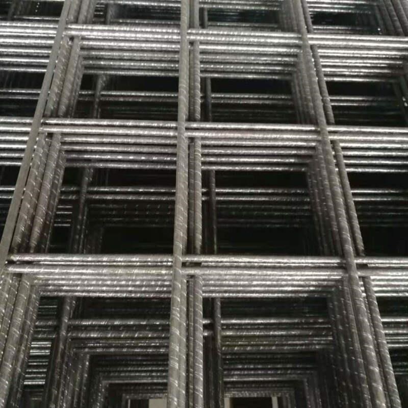 铁丝网建筑网片地暖网片护栏网地坪钢筋网片毛边网1米宽2米长