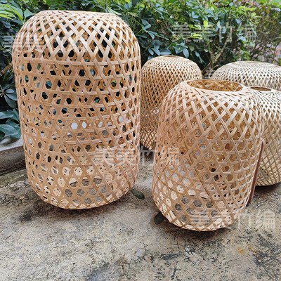 手工竹编灯笼婚庆舞台装饰文旅拍照打卡餐厅田园特色民宿酒店装饰