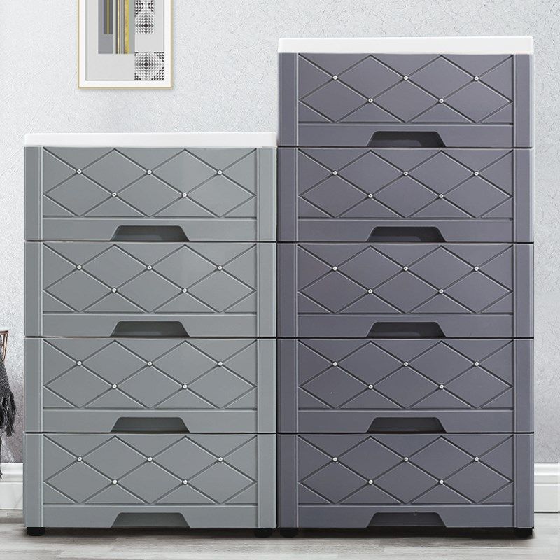 42宽欧式收纳柜子抽屉式收纳箱家用储物柜塑料五斗整理儿童衣柜