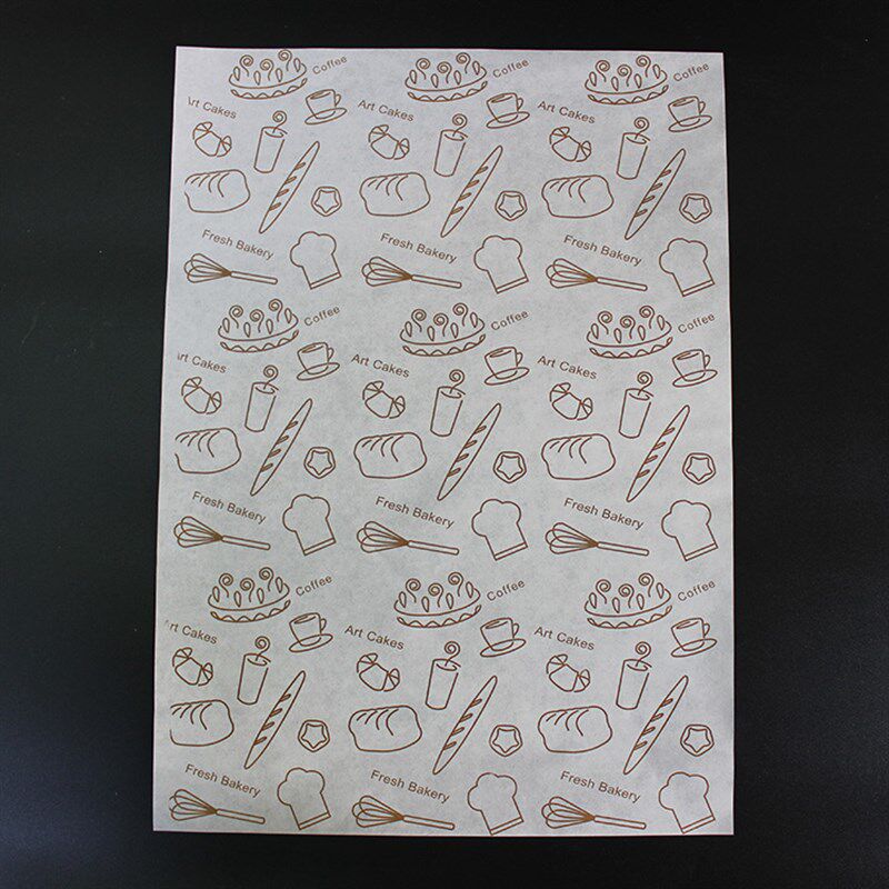 奶茶咖啡厅酒楼面包蛋糕烧烤西点饼F店餐盘托盘垫盘纸防油纸吸油