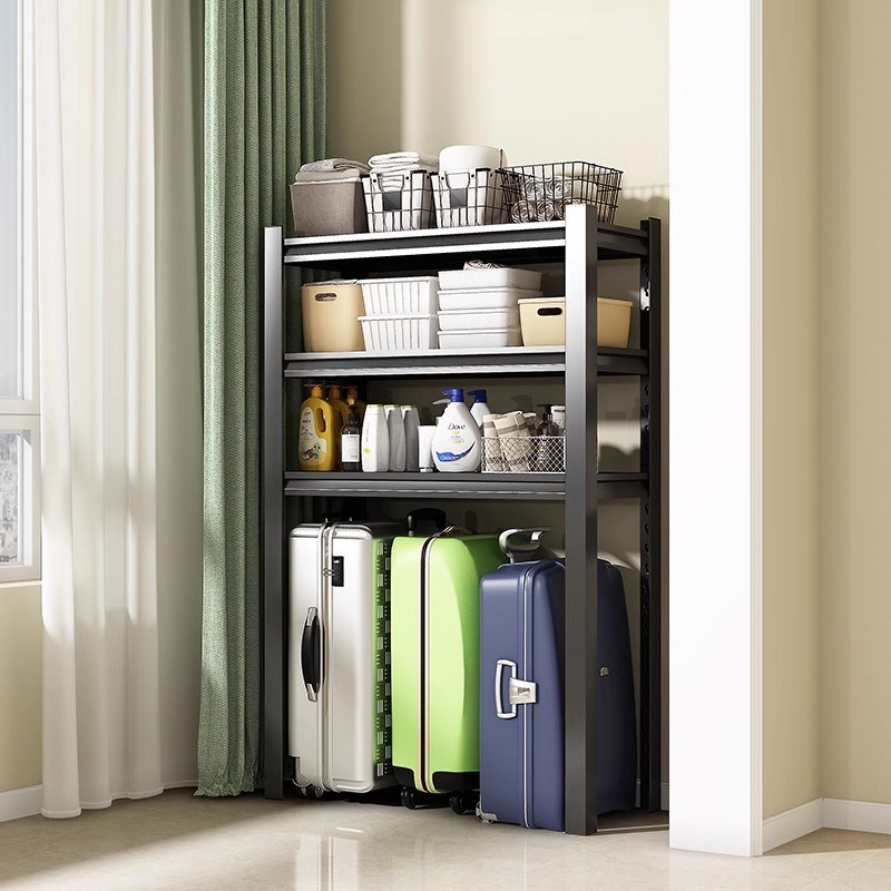 下空式置物架洗衣机上方架子行李箱收纳架客厅阳台储物高脚架货架