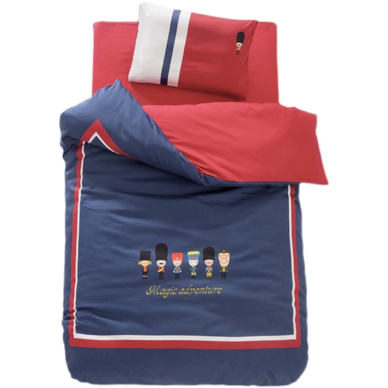 儿童幼儿园被子三件套纯棉六件套被褥套装入园床品宝宝床上用品春