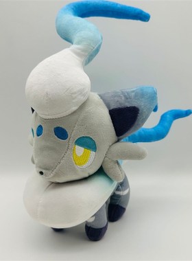 大号27cm站姿白色异色索罗亚洗翠地区索罗亚克蓝色红色毛绒公仔