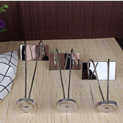 菜牌标价牌数字桌牌支o架牌子西餐不锈钢台号牌自助餐宴会卡架餐