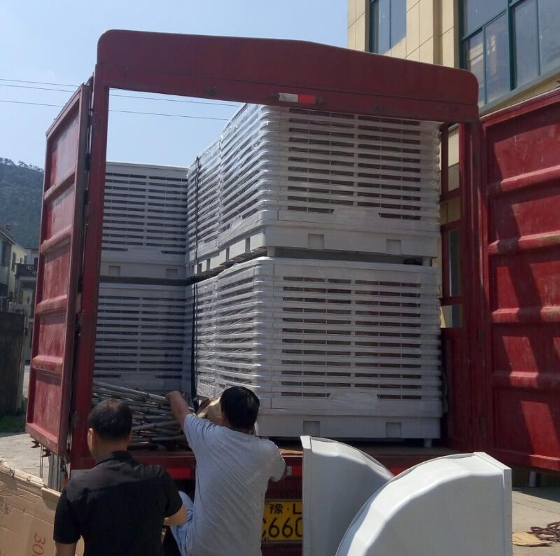新品壁挂式工业冷风机 厂房通风降温环保J空调 R塑料通风管道