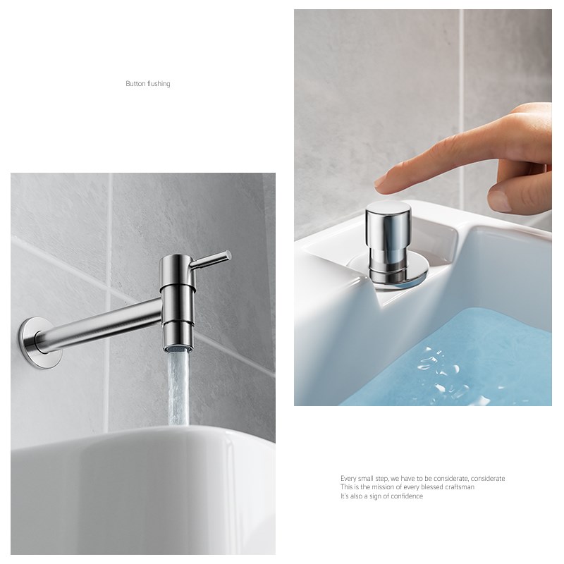 洗拖把池陶瓷长方形拖布池阳台家用大小号迷你墩布池移动卫生