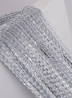 婚庆线帘雨丝3米*3米客厅卧室院店铺隔断S帘流苏银丝线帘