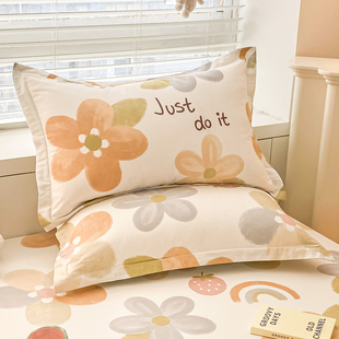 卡通被套单件180x200x230单人学生宿舍100全棉斜纹被罩双人