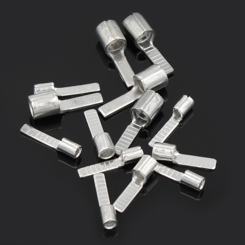 DBN1.25-10 紫铜 插片式端子 冷压接线端子 1平方 每包1000只