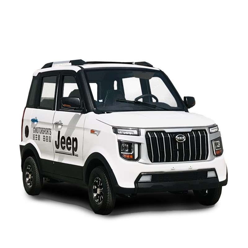 新品新款电动四轮汽车家用代步车新能源油电两用成人全封闭四轮车