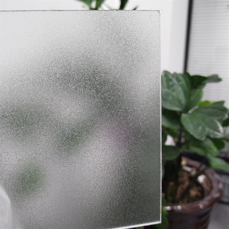 pc磨砂透光板聚碳酸酯板阻燃隔热耐高温阳光板磨砂塑料板pc板加工