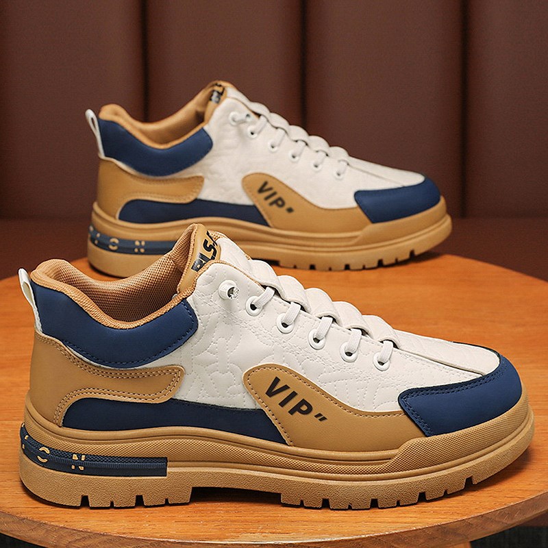 秋季大码男鞋新款男士运动休闲鞋46码厚底一脚蹬板鞋47加绒鞋子48