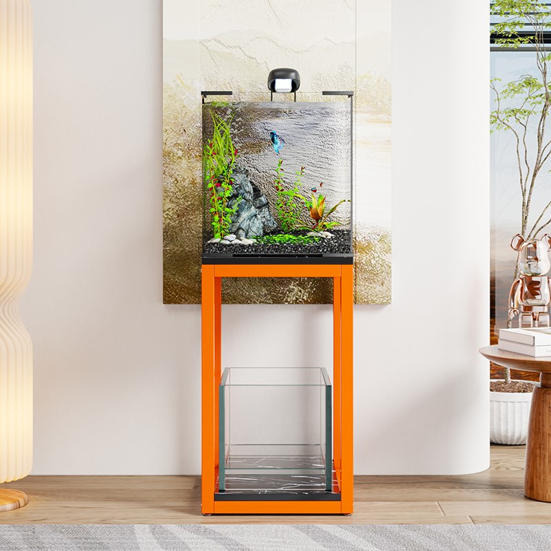 鱼缸架钢木底柜客厅金属架子铁艺储物架置物架子鱼缸桌子底座底架