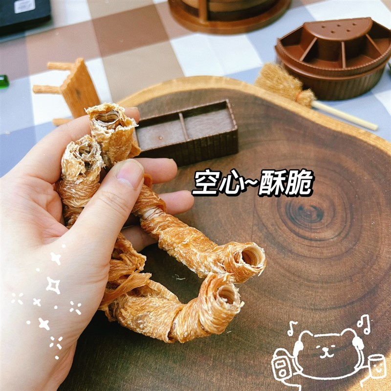 鹅喉圈小型犬磨牙解闷酥脆小零食鸡肉鹅喉圈