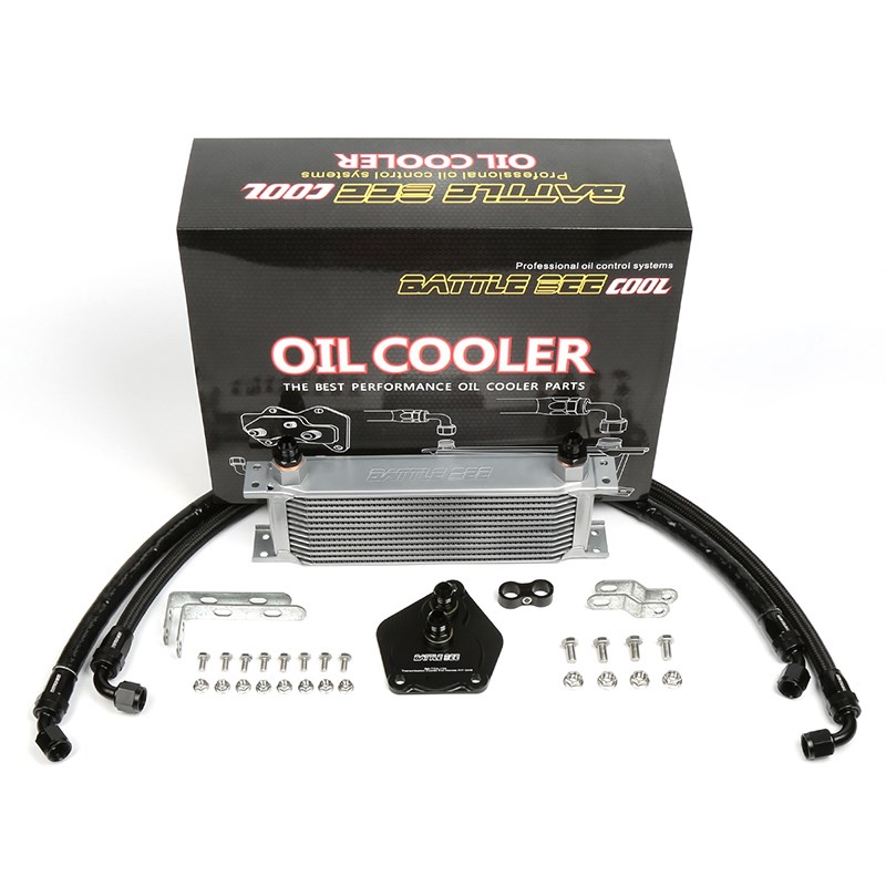 适用3代4代飞度GK5 GR9 1.5L 10代思域1.8L 波箱变速箱油冷散热器