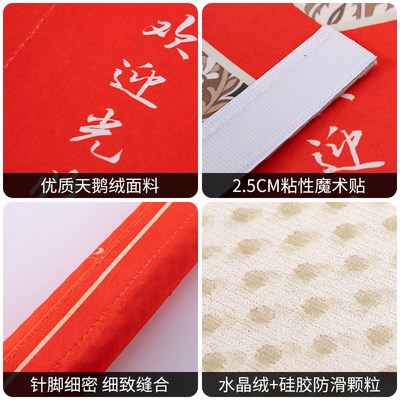 门把保护冬季玻璃门把手护套防静电磕碰绒布扶手门拉手定制套冬天